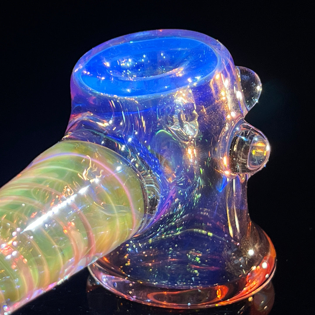 Gold Fumed Hash Hammer Glass Pipe Crondo Glassics   