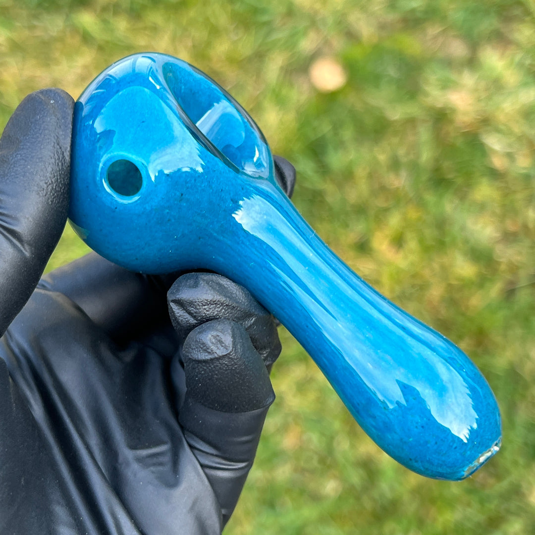 Seaside Turquoise Pipe Glass Pipe Schutz Glass   