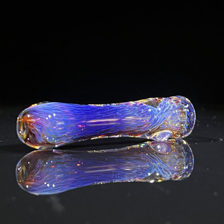 Thick Purple Chillum Glass Pipe Chuck Glass