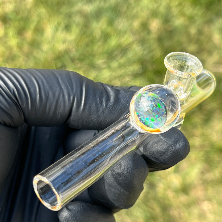 Opal Shooter Glass Pipe Tako Glass   