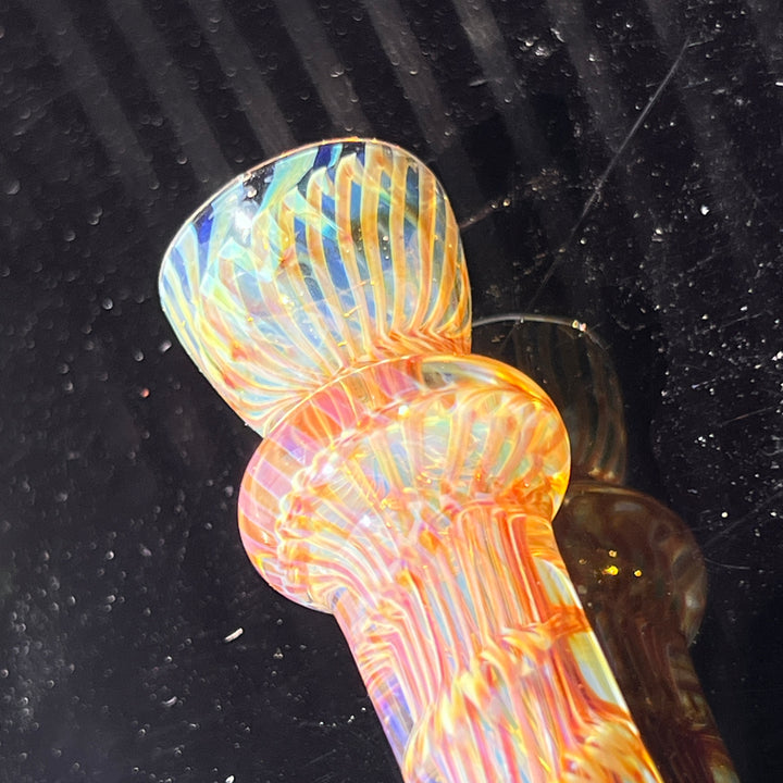 Coil Chillum Glass Pipe Schutz Glass   