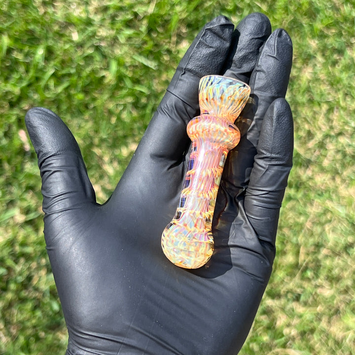 Coil Chillum Glass Pipe Schutz Glass   