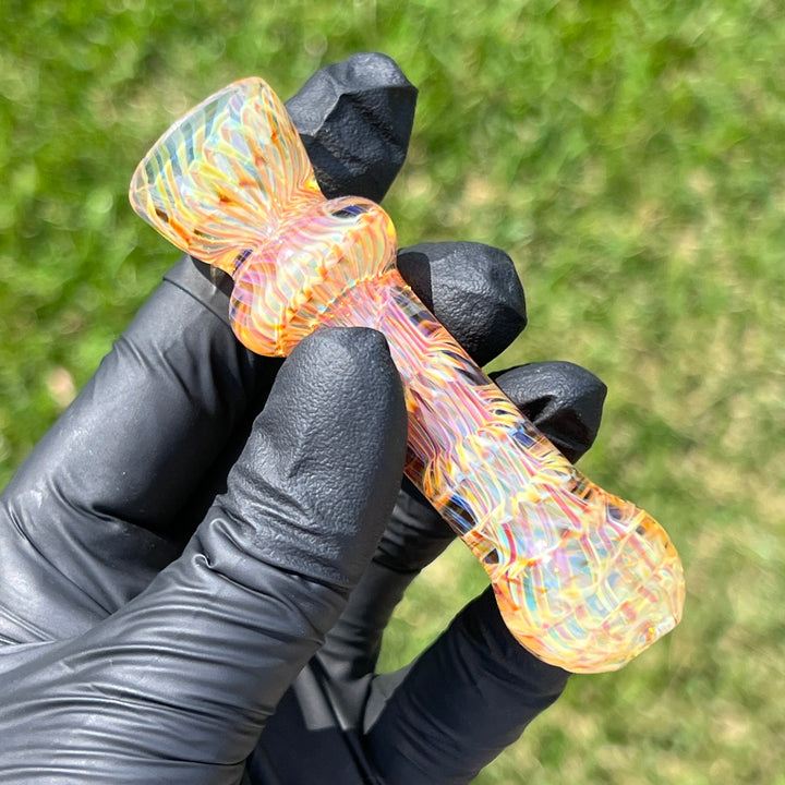 Coil Chillum Glass Pipe Schutz Glass   