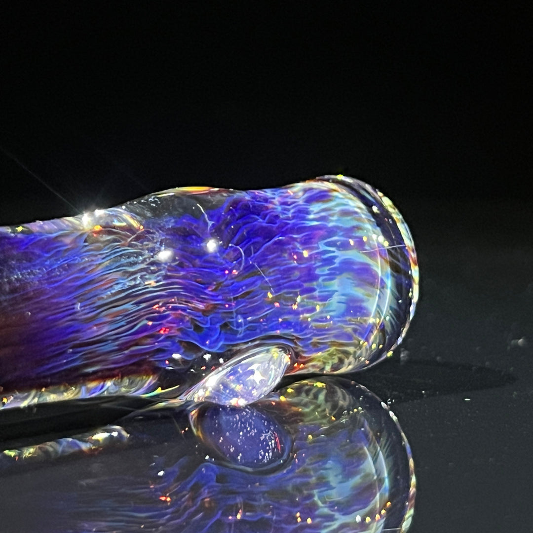 Thick Purple Chillum Glass Pipe Chuck Glass