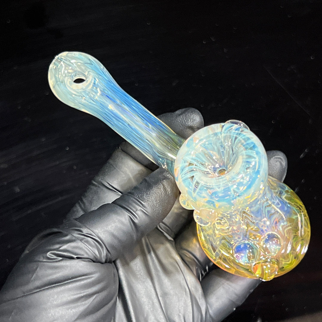 Wrap N Rake Fume Hammer Glass Pipe KRA Glass   