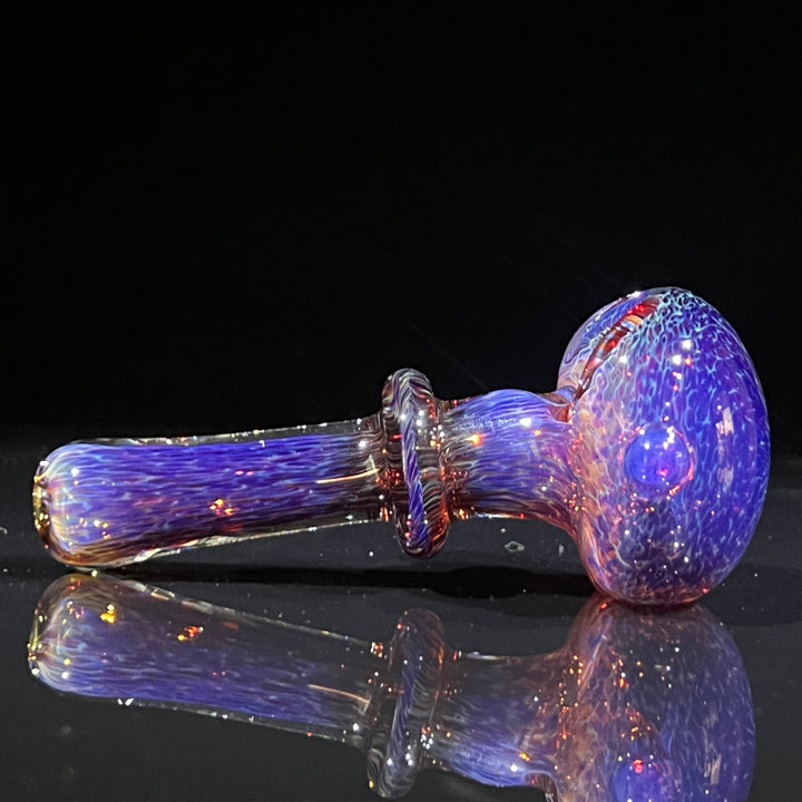 Thick Purple Pipe Glass Pipe Chuck Glass