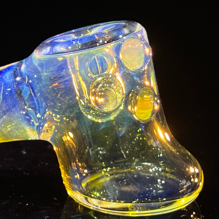 Silver Fumed Hash Hammer Glass Pipe Crondo Glassics   