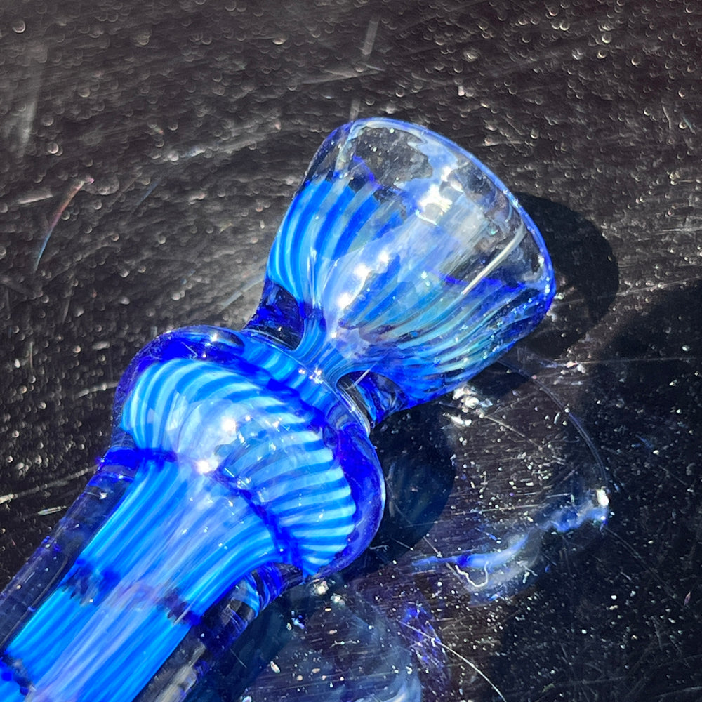 Coil Chillum Glass Pipe Schutz Glass   