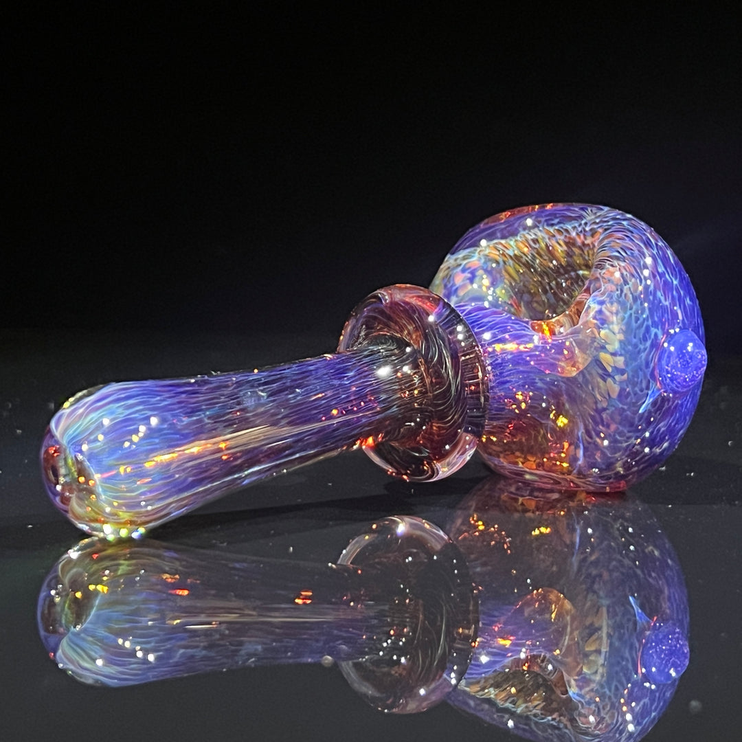 Thick Purple Pipe Glass Pipe Chuck Glass