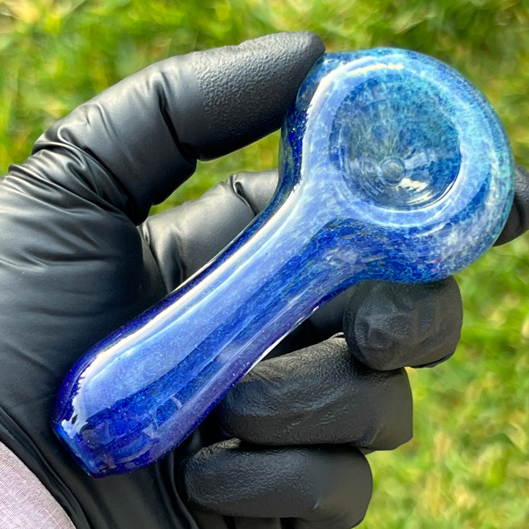 Salish Blue Pipe Glass Pipe Schutz Glass   