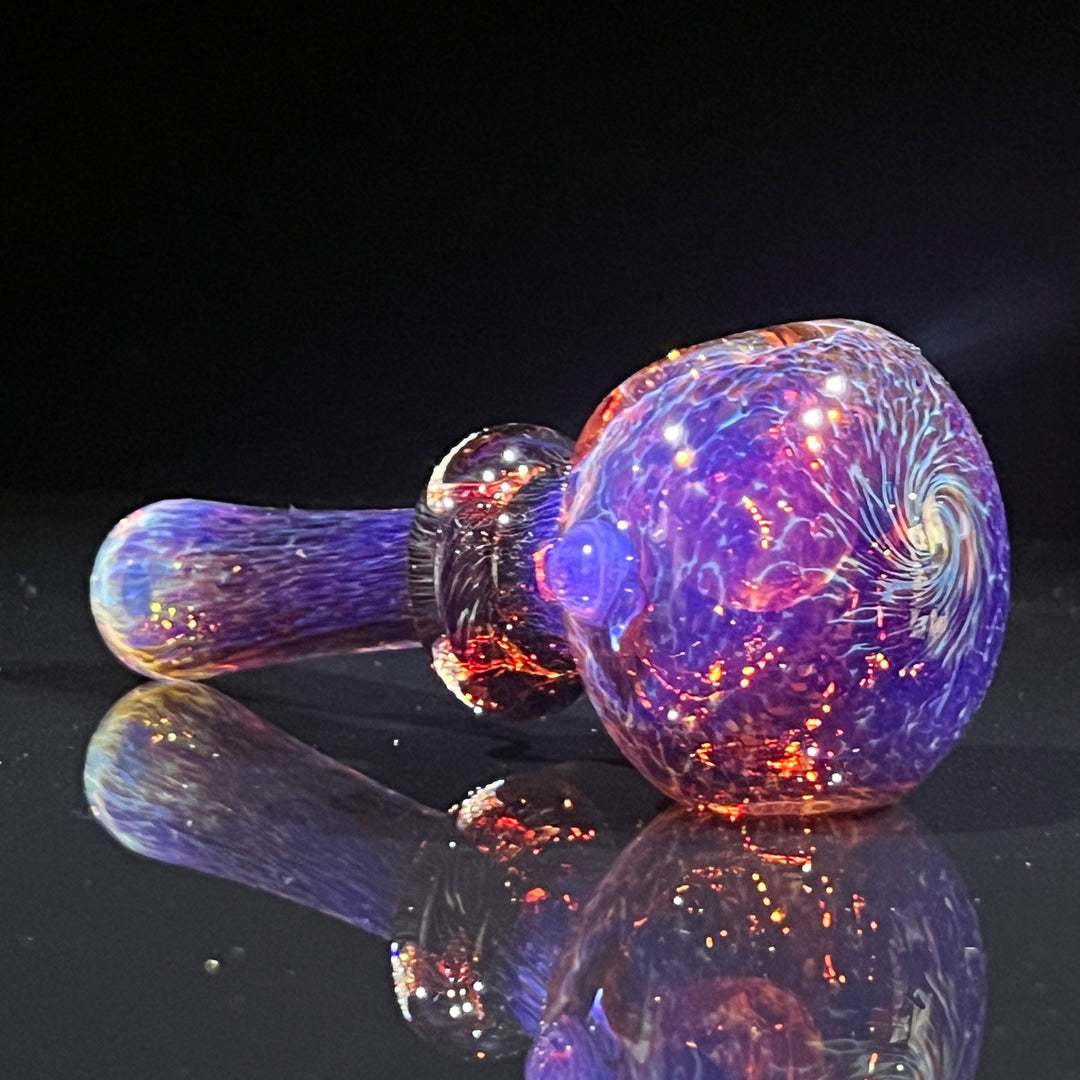 Thick Purple Pipe Glass Pipe Chuck Glass