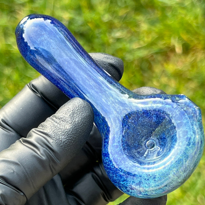 Salish Blue Pipe Glass Pipe Schutz Glass   