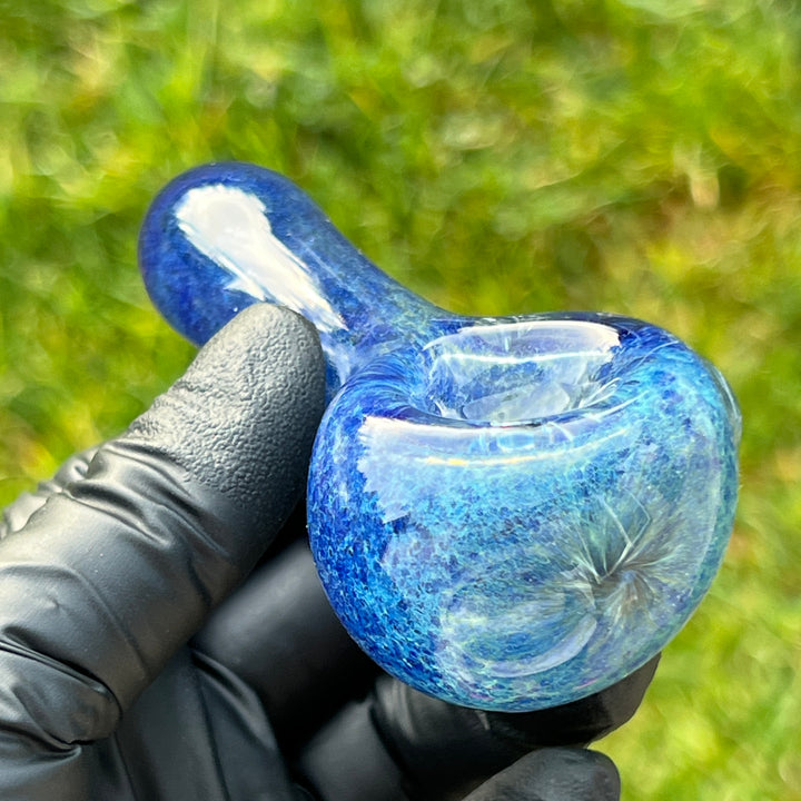 Salish Blue Pipe Glass Pipe Schutz Glass   