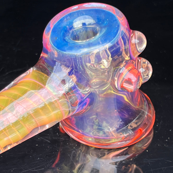 Gold Fumed Hash Hammer Glass Pipe Crondo Glassics   