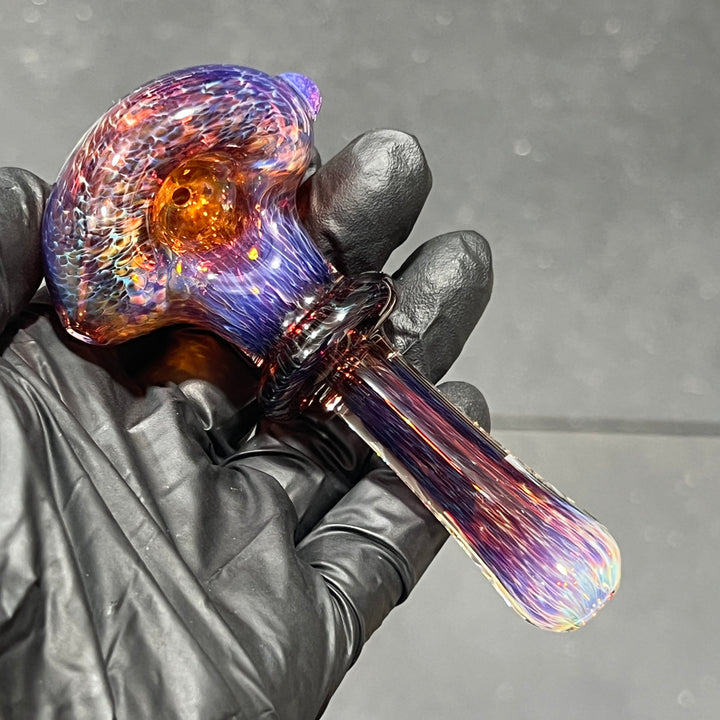 Thick Purple Pipe Glass Pipe Chuck Glass