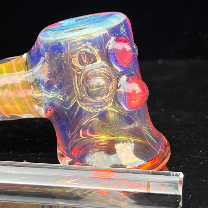 Gold Fumed Hash Hammer Glass Pipe Crondo Glassics   