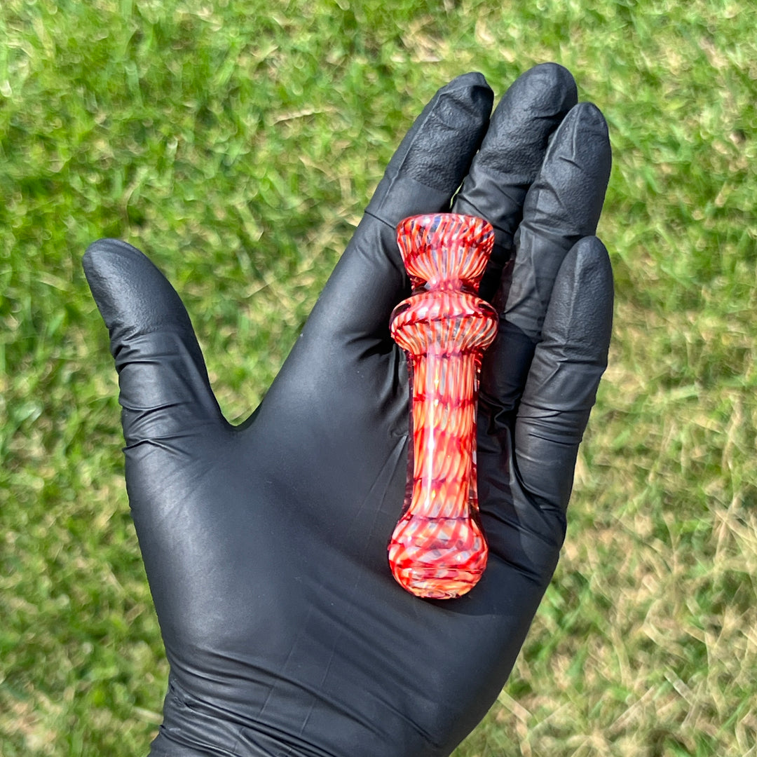 Coil Chillum Glass Pipe Schutz Glass   