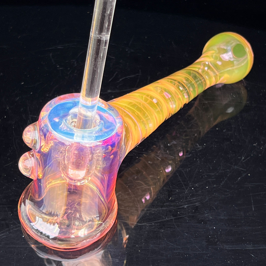 Gold Fumed Hash Hammer Glass Pipe Crondo Glassics   