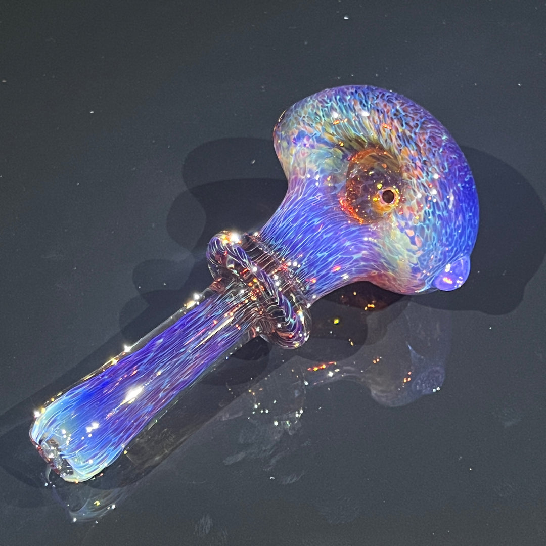 Thick Purple Pipe Glass Pipe Chuck Glass