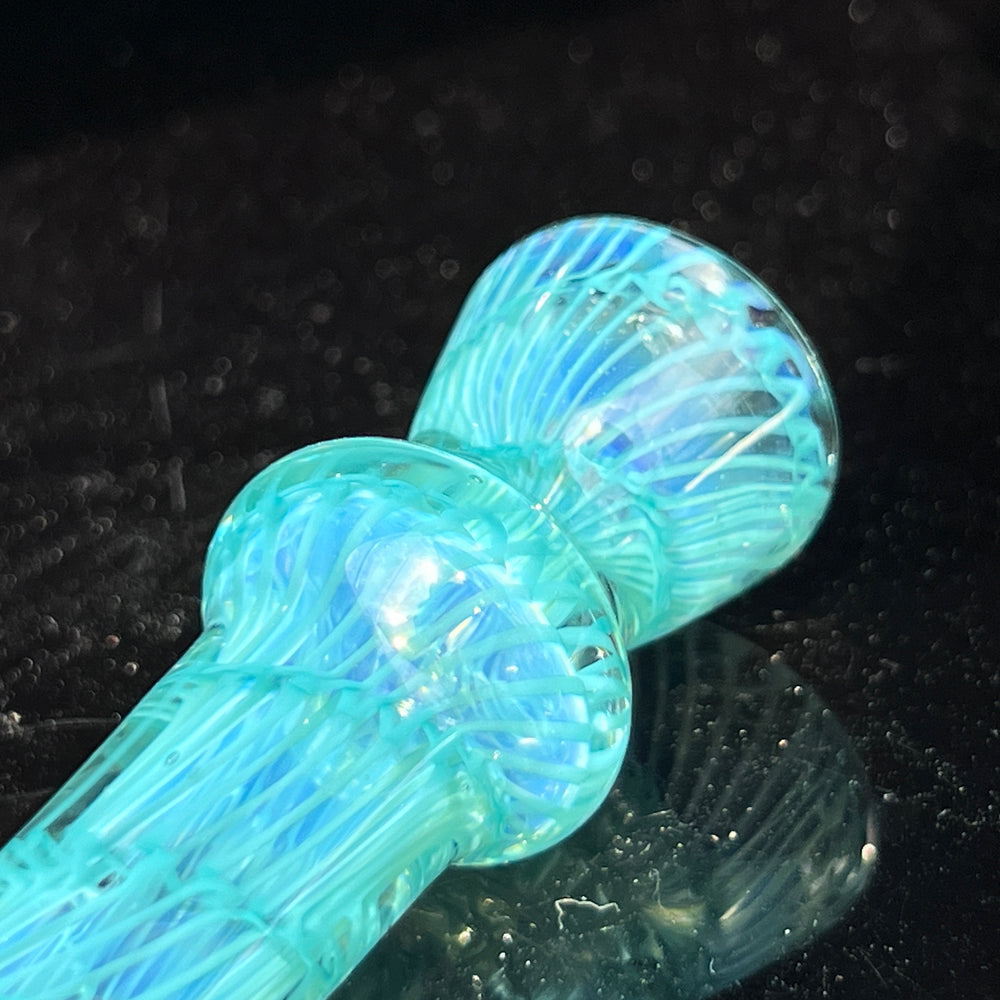 Coil Chillum Glass Pipe Schutz Glass   