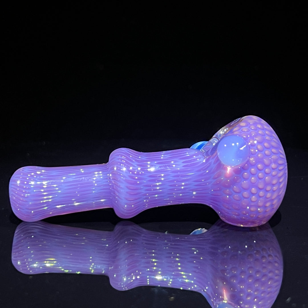 Snakeskin Spoon Small Glass Pipe Firekist Glass   