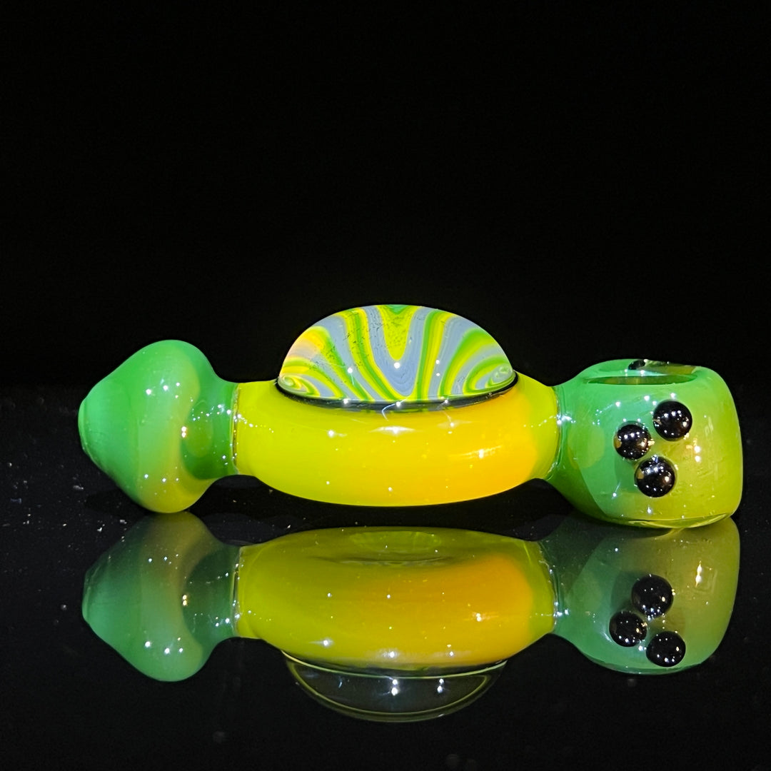 Reversal Marble Spoon Glass Pipe TG   