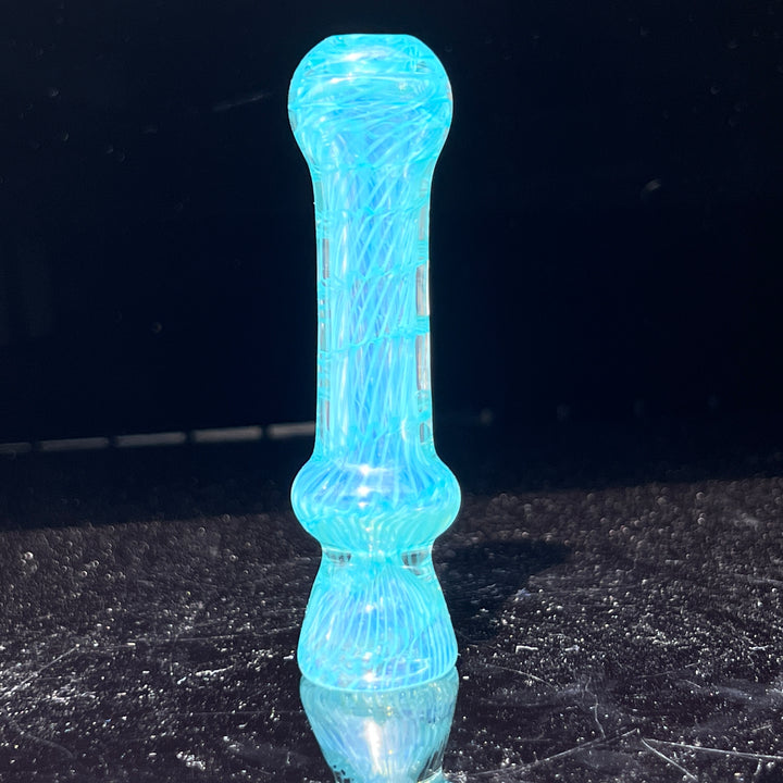 Coil Chillum Glass Pipe Schutz Glass   