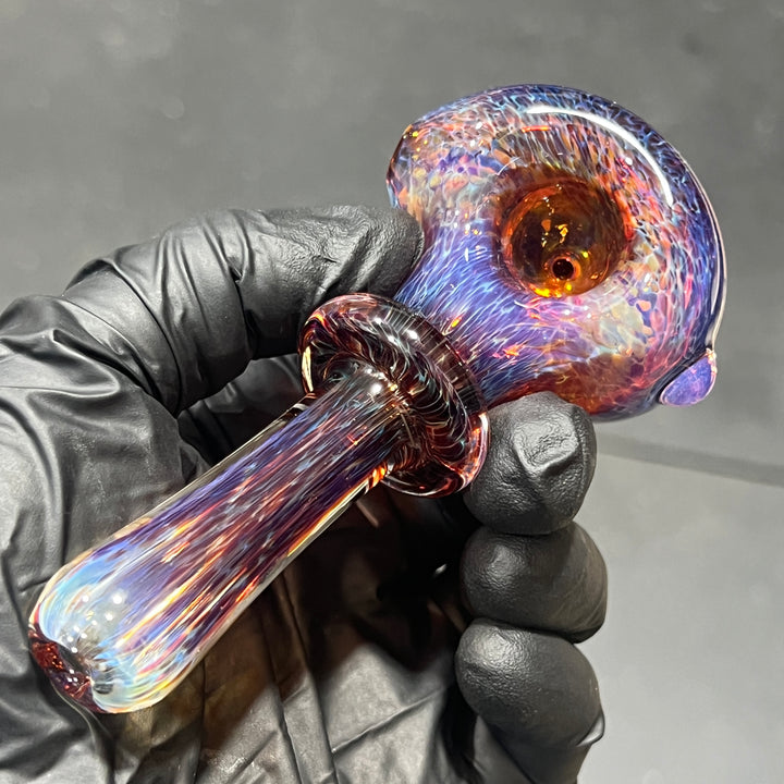 Thick Purple Pipe Glass Pipe Chuck Glass