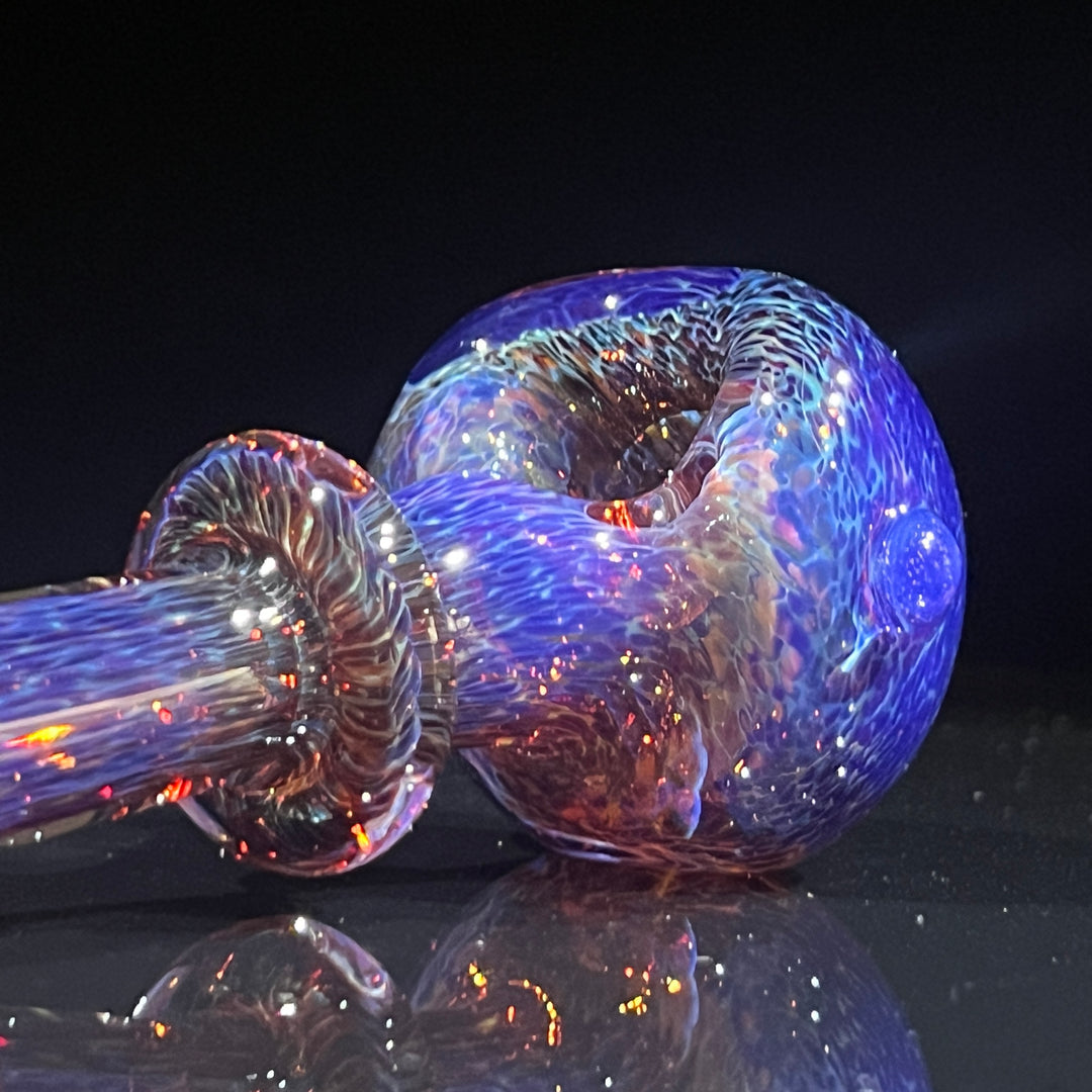 Thick Purple Pipe Glass Pipe Chuck Glass