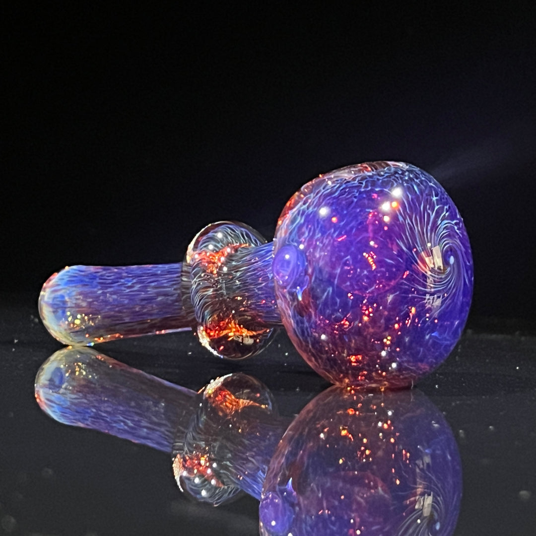 Thick Purple Pipe Glass Pipe Chuck Glass