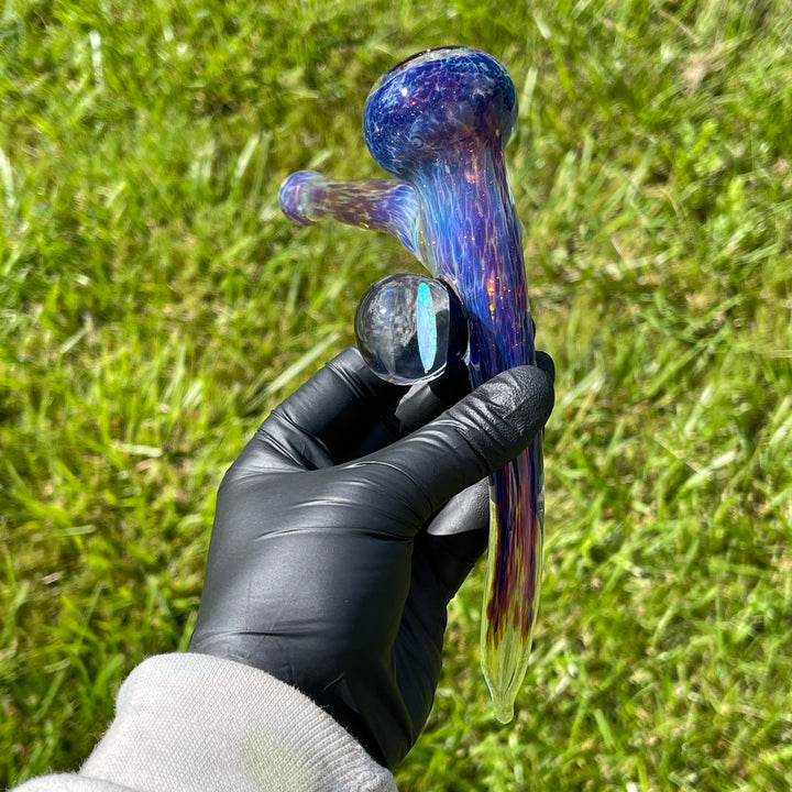 Wizard Spiked Sherlock Glass Pipe Tako Glass   