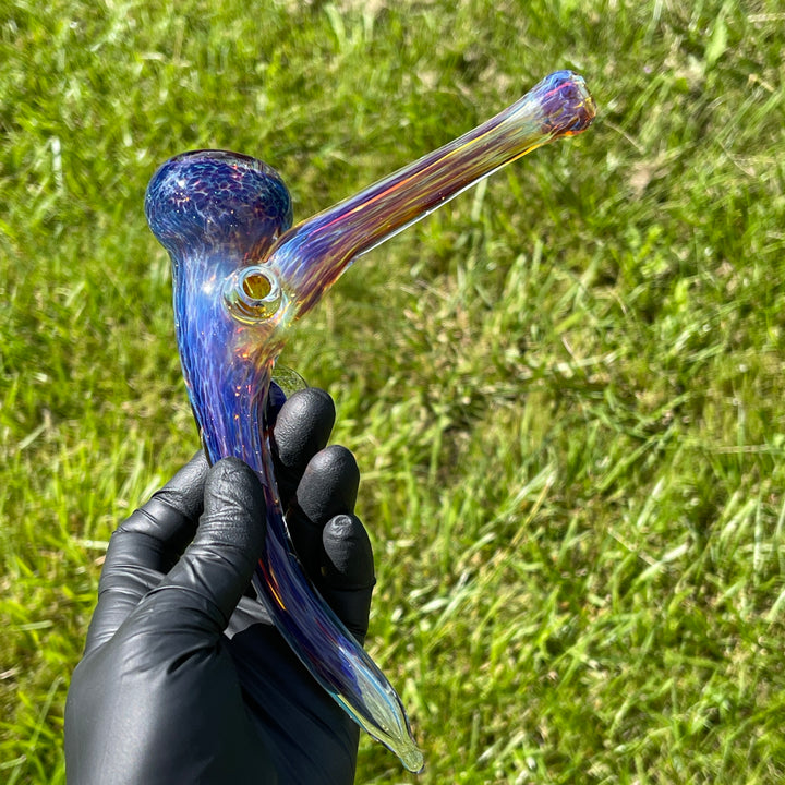 Wizard Spiked Sherlock Glass Pipe Tako Glass   