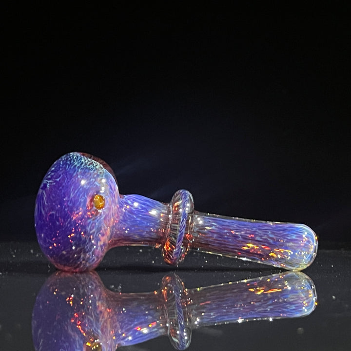 Thick Purple Pipe Glass Pipe Chuck Glass