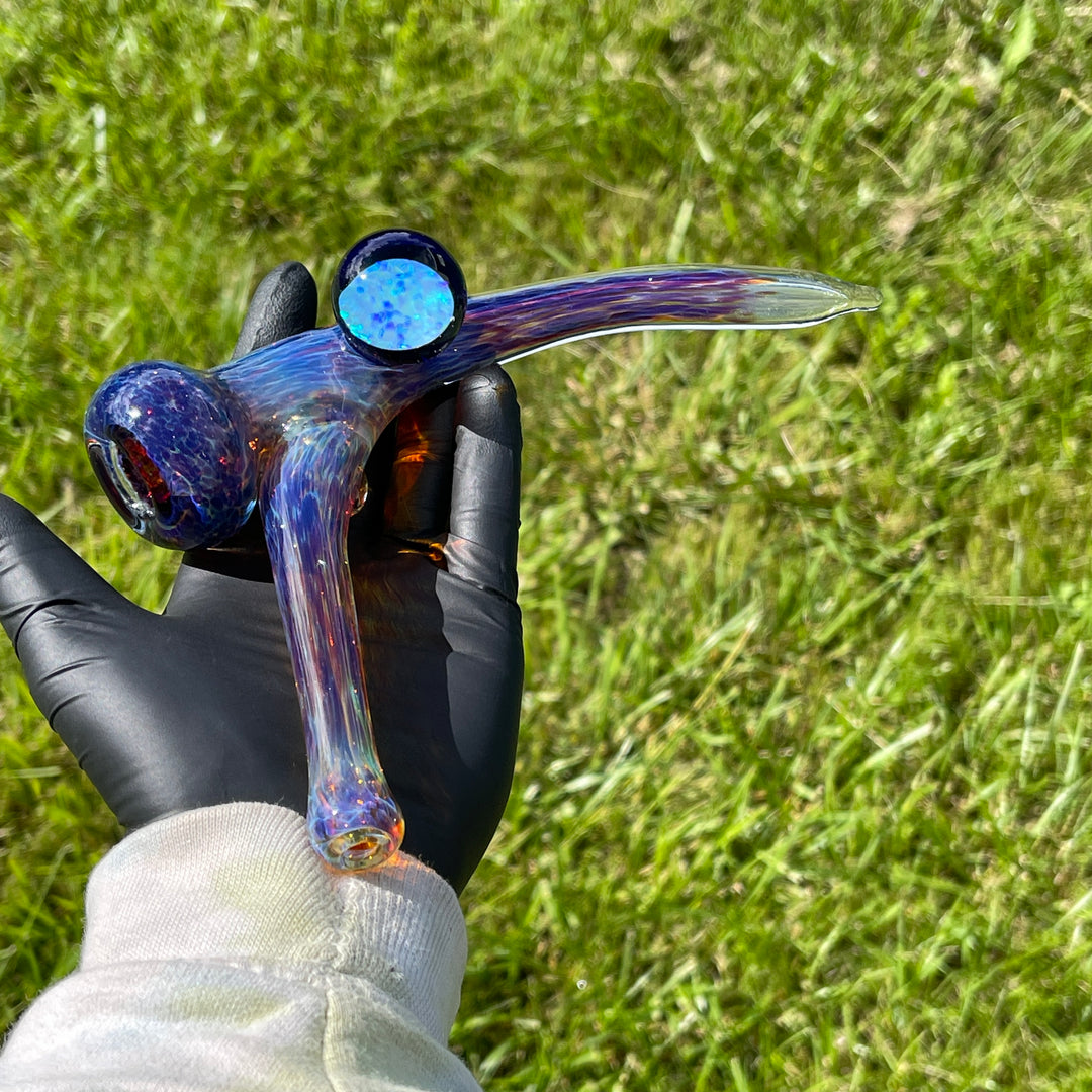 Wizard Spiked Sherlock Glass Pipe Tako Glass   