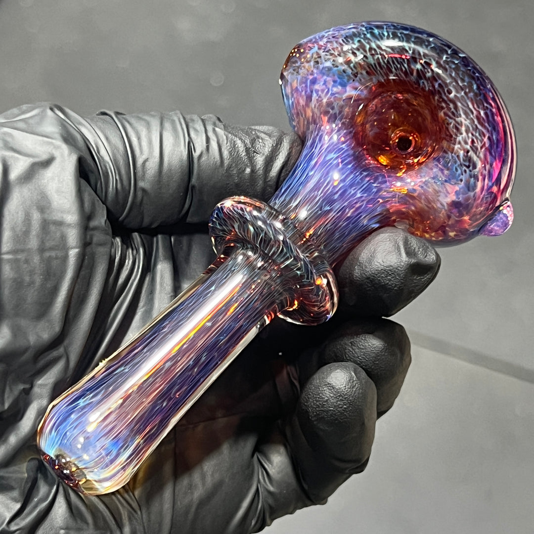 Thick Purple Pipe Glass Pipe Chuck Glass