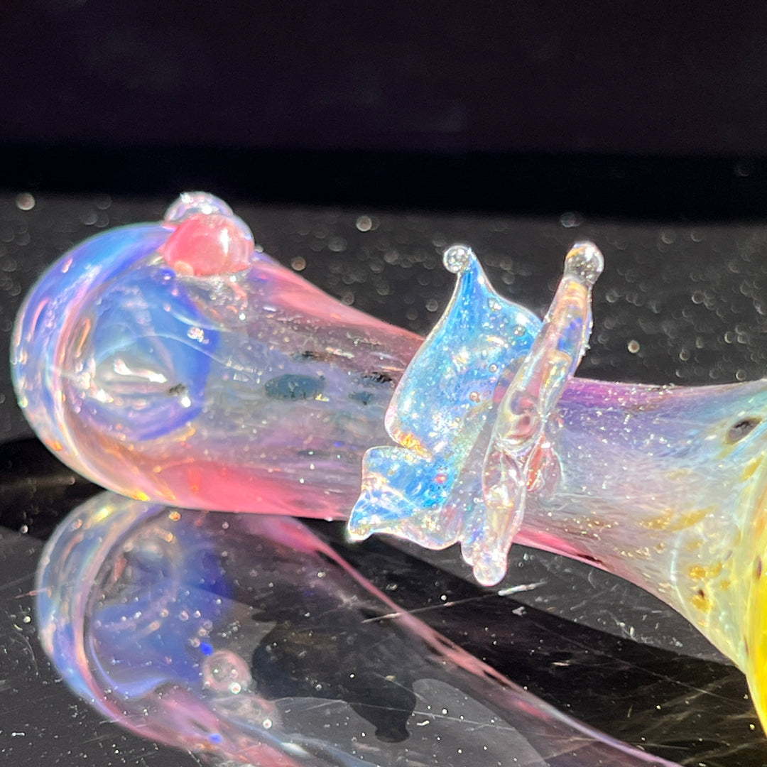 Butterfly Spoon Glass Pipe Street Kitty Glass   