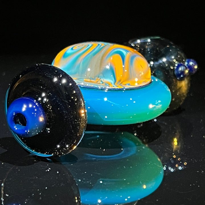 Reversal Marble Spoon Glass Pipe TG   