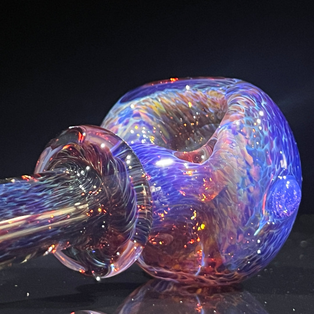 Thick Purple Pipe Glass Pipe Chuck Glass