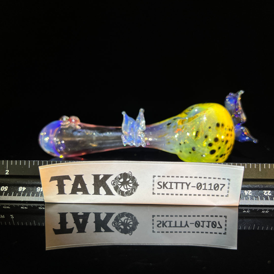 Butterfly Spoon Glass Pipe Street Kitty Glass   