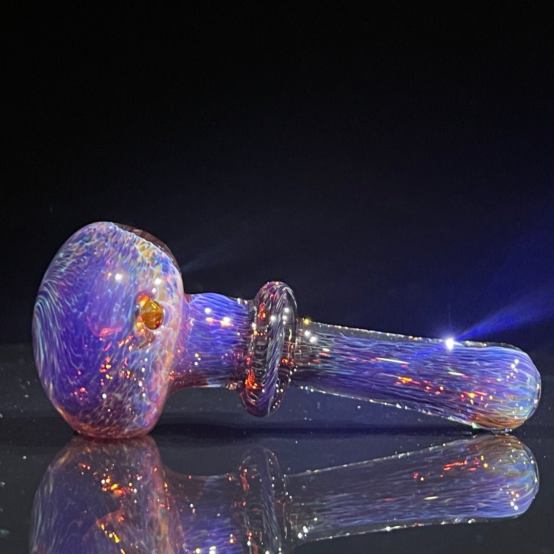 Thick Purple Pipe Glass Pipe Chuck Glass