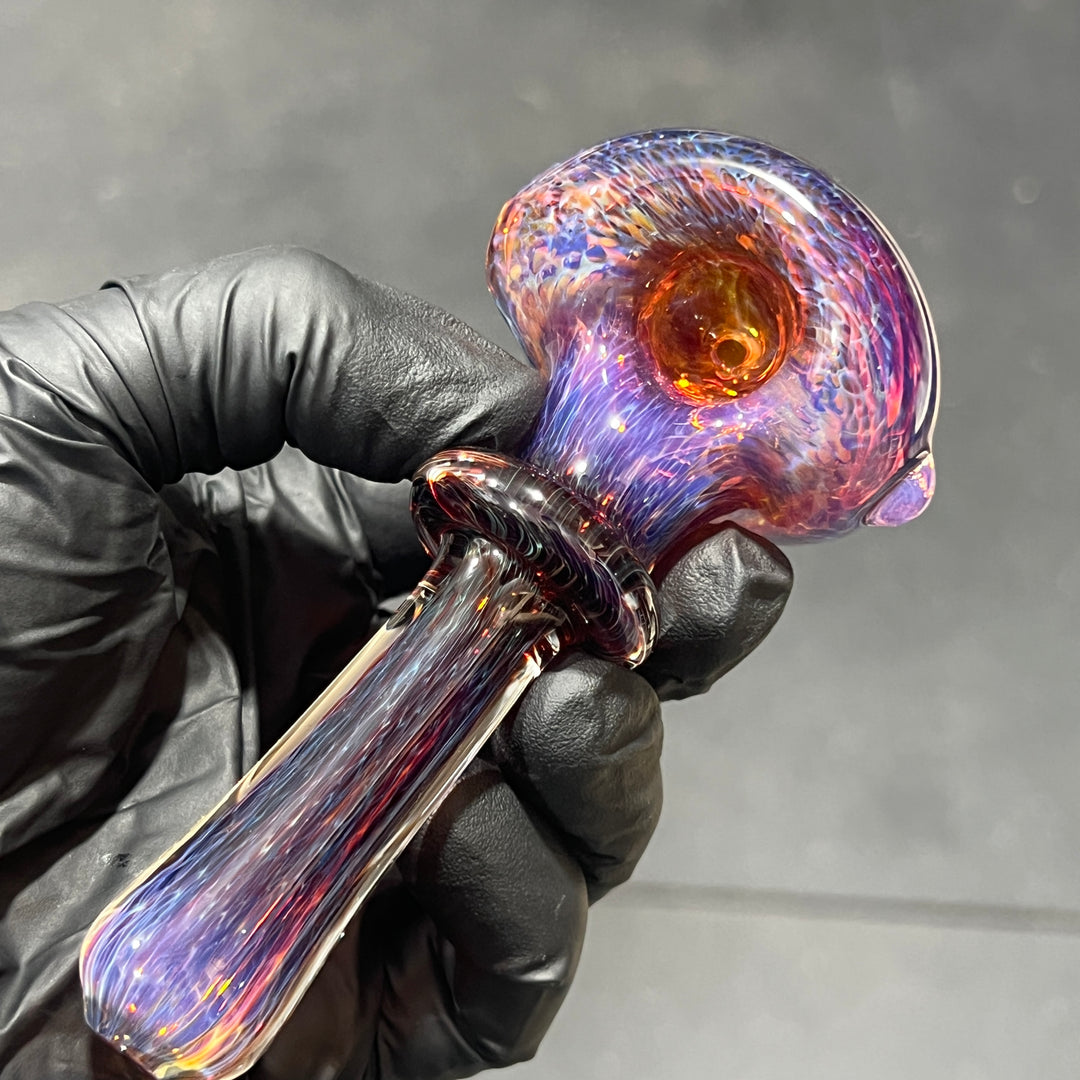 Thick Purple Pipe Glass Pipe Chuck Glass