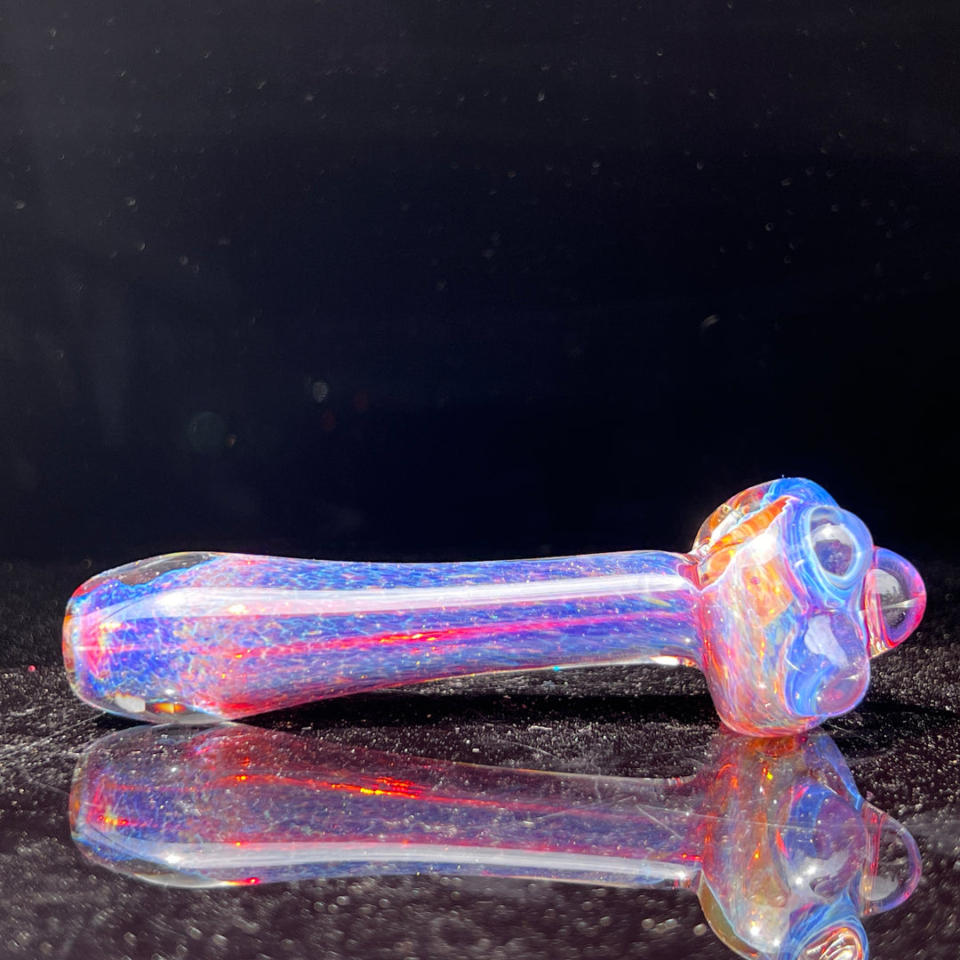 Purple Magic Marble Pipe Glass Pipe Beezy Glass   