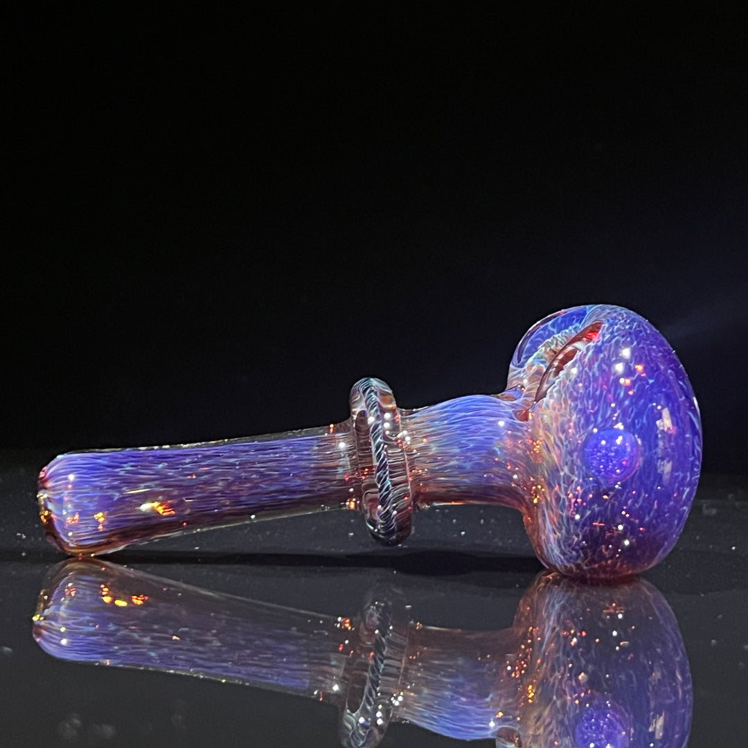 Thick Purple Pipe Glass Pipe Chuck Glass