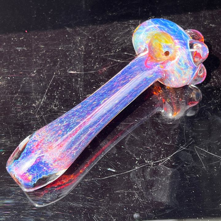 Purple Magic Marble Pipe Glass Pipe Beezy Glass   