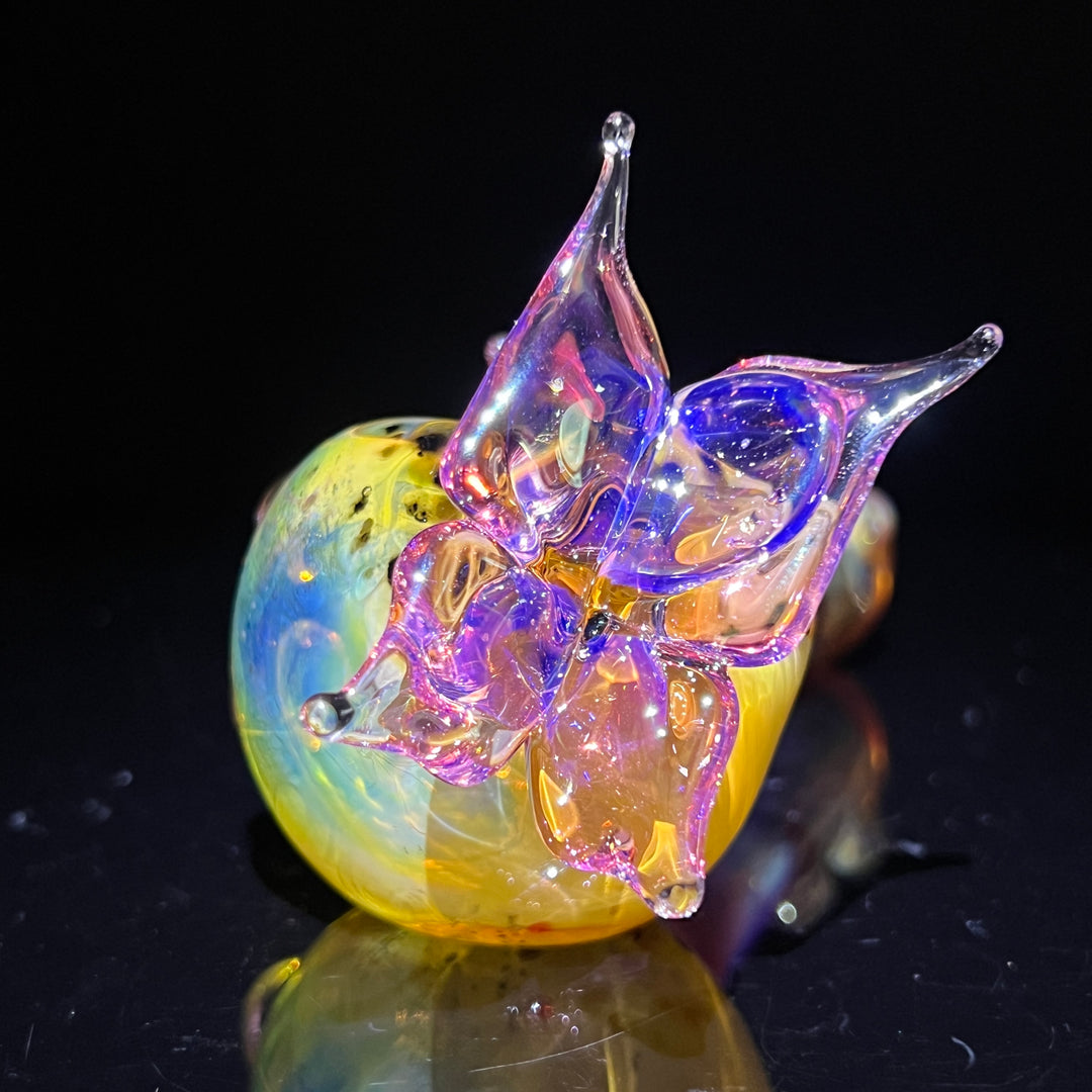 Butterfly Spoon Glass Pipe Street Kitty Glass   