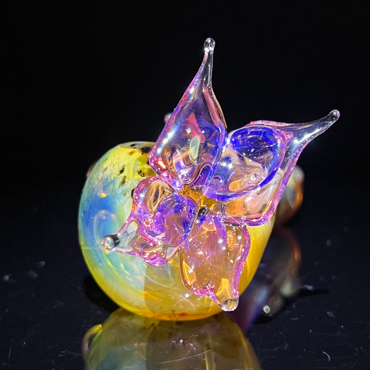 Butterfly Spoon Glass Pipe Street Kitty Glass   