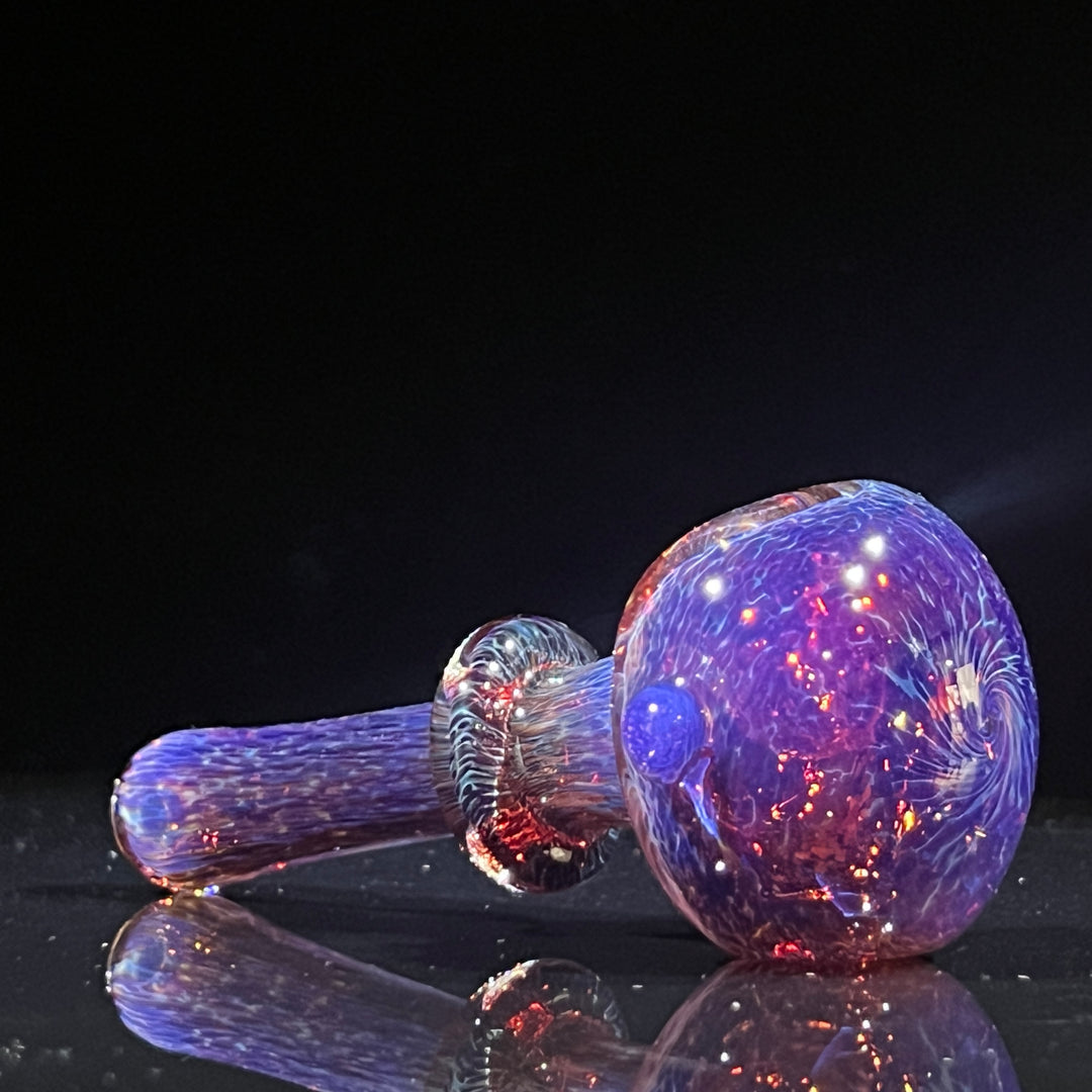 Thick Purple Pipe Glass Pipe Chuck Glass