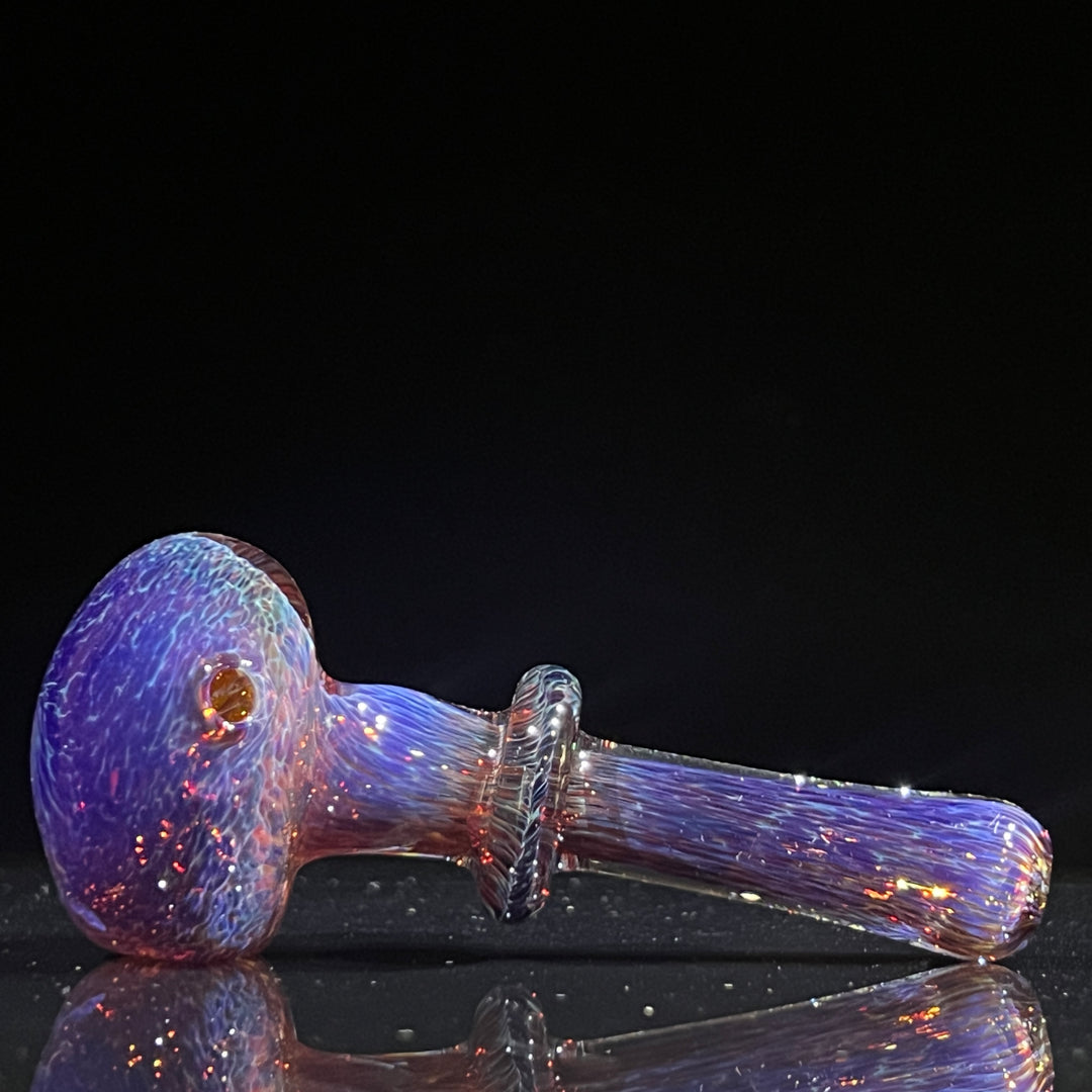 Thick Purple Pipe Glass Pipe Chuck Glass