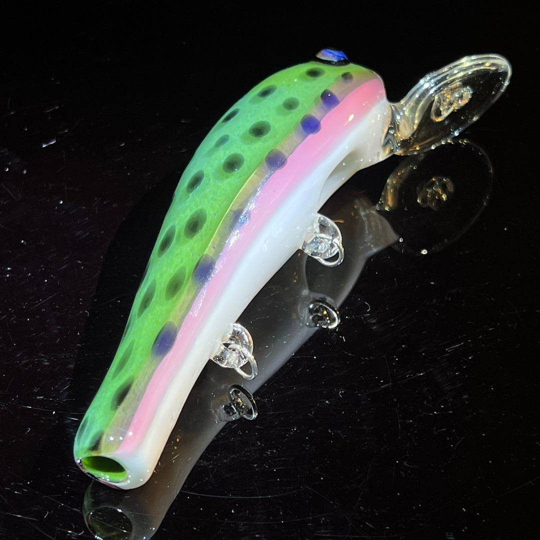 Trout Lure Pipe Glass Pipe Crondo Glassics   