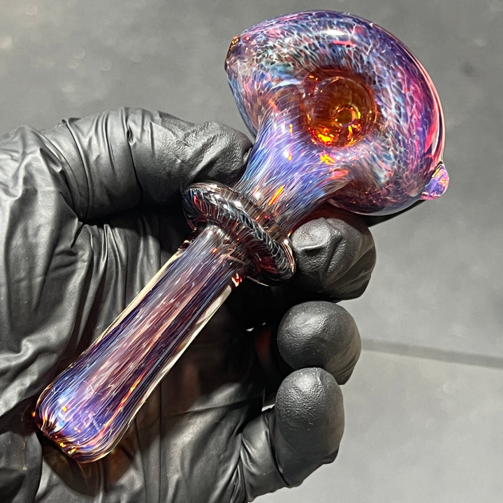 Thick Purple Pipe Glass Pipe Chuck Glass